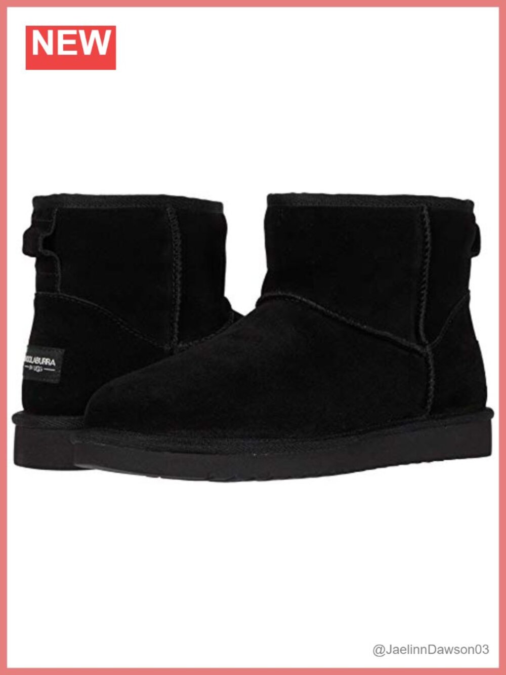 Suede Faux Fur Lined Ankle Booties